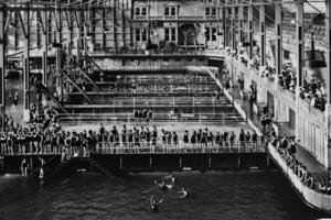 Interior of Sutro Baths, circa 1900 