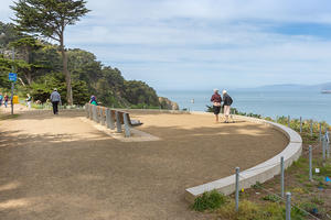 People at Eagles Point Overlook