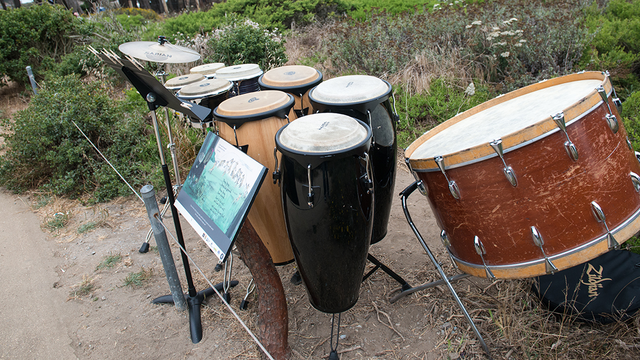 Tunes on Trails outdoor performance at Lands End