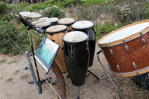 Tunes on Trails outdoor performance at Lands End