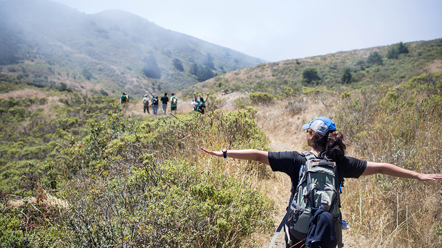 Hiking the SCA Trail in the Marin Headlands