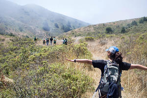 Hiking the SCA Trail in the Marin Headlands