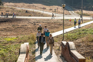 Trail in the Tennessee Hollow Watershed