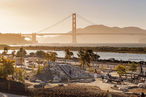 Outpost playscape at the Presidio Tunnel Tops