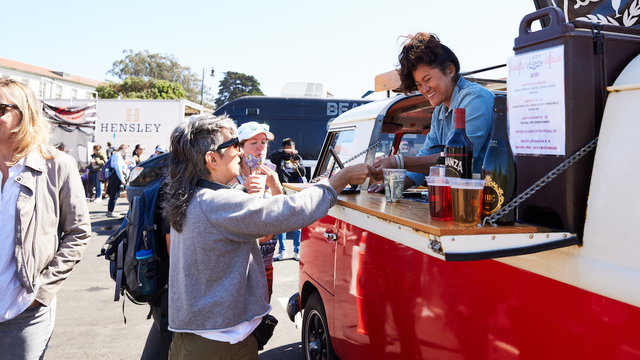 Food trucks at Presidio Tunnel Tops