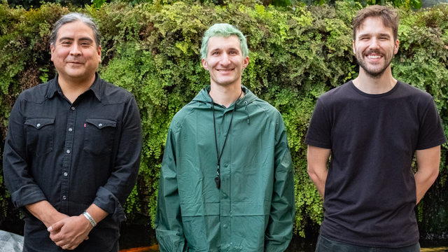 Raven Chacon, together with Bay Area guitar-percussion duo, The Living Earth Show.