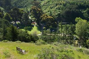 View over Green Gulch Farm Zen Center