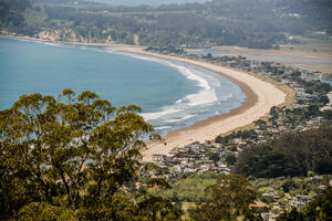 Overlooking Stinson Beach