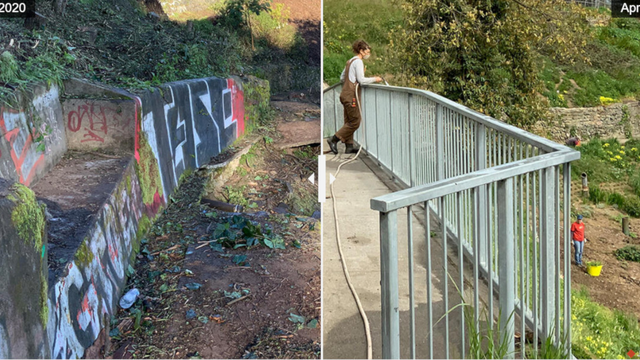 Black Point Gardens Before and After 