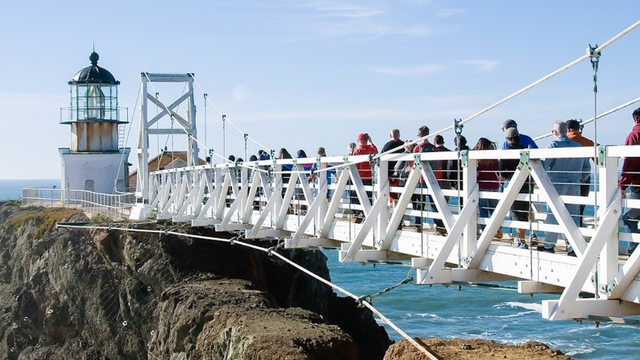 Point Bonita Lighthouse at Marin Headlands