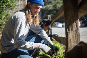 Muir Woods volunteer