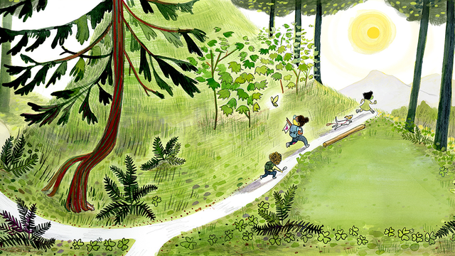 The Hike by Alison Farrell (Chronicle Books)