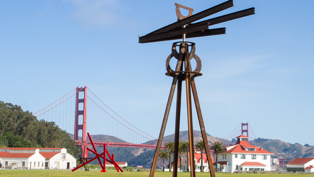 Mark di Suvero at Crissy Field