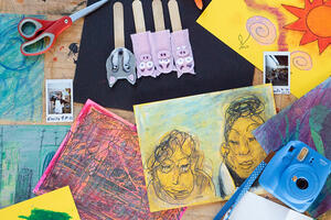 Art Projects from De Colores Arts "Presidio Tunnel Tops Park Art Series"