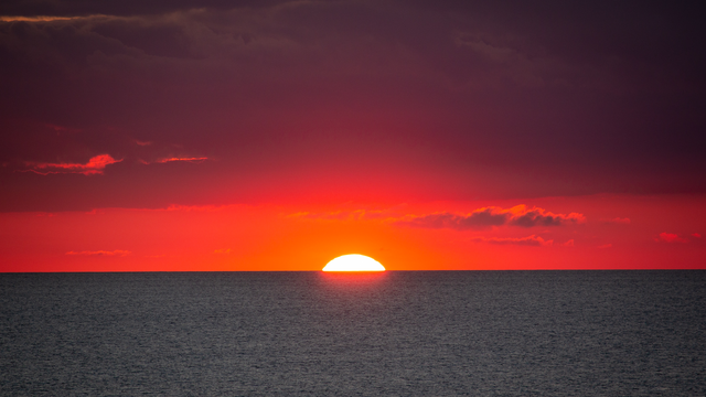 A gorgeous sunset from GGNRA shoreline