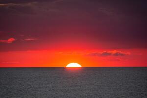 A gorgeous sunset from GGNRA shoreline