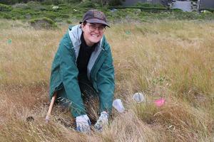 Park Stewardship San Mateo intern Laurasia Holzman Smith.