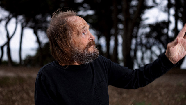Veteran Jack Carter Fisher at Lands End in San Francisco.