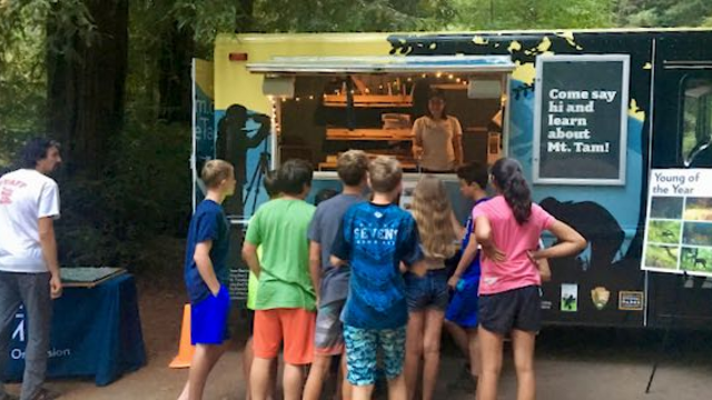 Visit the Tam Van, One Tam's mobile visitor center