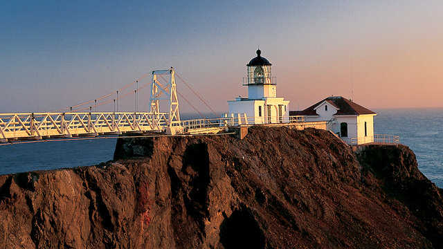 Sunset at Point Bonita Lighthouse