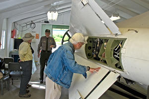 Visitors at the Nike Missile Site