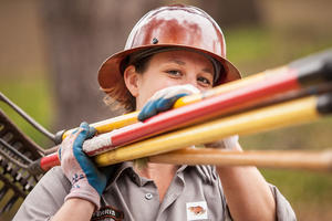 volunteer; trails; women's trail day