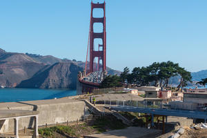 Presidio Coastal Trail Pedestrian Bridge 