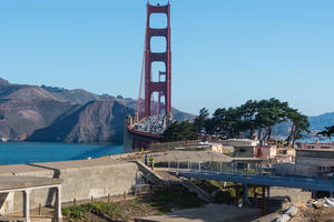 Presidio Coastal Trail Pedestrian Bridge 