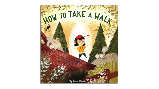 Cover of book titled "How to take a walk"