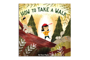Cover of book titled "How to take a walk"