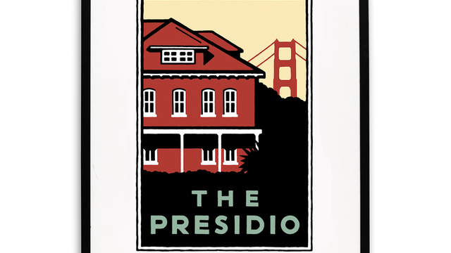 Schwab image of the Presidio Visitor Center building