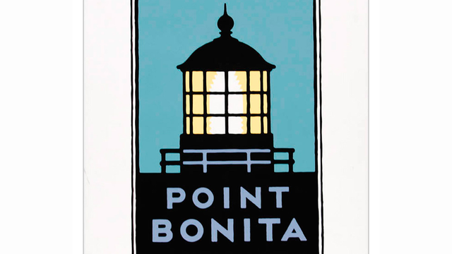 Schwab image of the Point Bonita Lighthouse