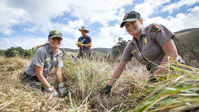 National Park Rangers at Work in Tennessee Valley