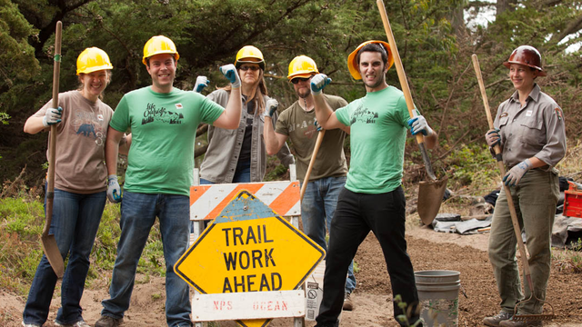 National Trails Day Volunteers