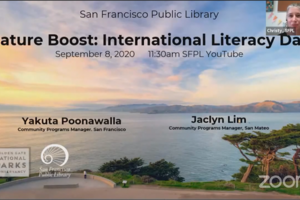 Nature Boost: International Literacy Day with Yakuta Poonawalla and Jaclyn Lim