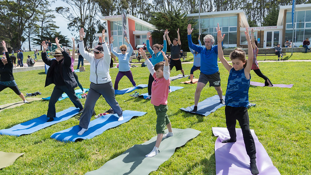 Park Perscription day at Crissy Fields Center 