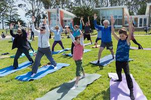 Park Perscription day at Crissy Fields Center 