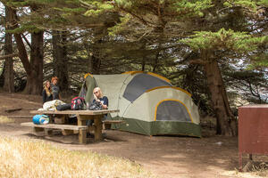 Camping at Bicentennial Camp Campground