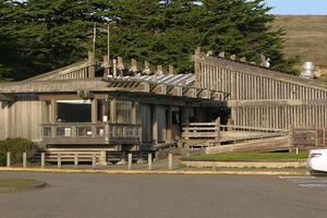 The Kenneth C. Patrick Visitor Center at Point Reyes National Seashore.