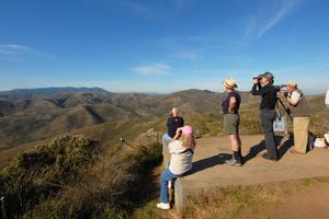 GGRO Hawkwatchers spy the skies from Hawk Hill