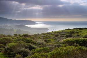 Sunset at Milagra Ridge