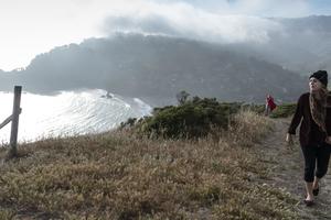 Sweeping vista from the Coastal Trail above Muir Beach