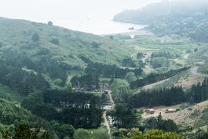 View over Green Gulch