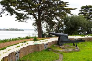 Gun at Black Point Battery in Fort Mason