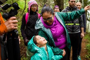 Hikers enjoy the wonders of the Matt Davis Trail