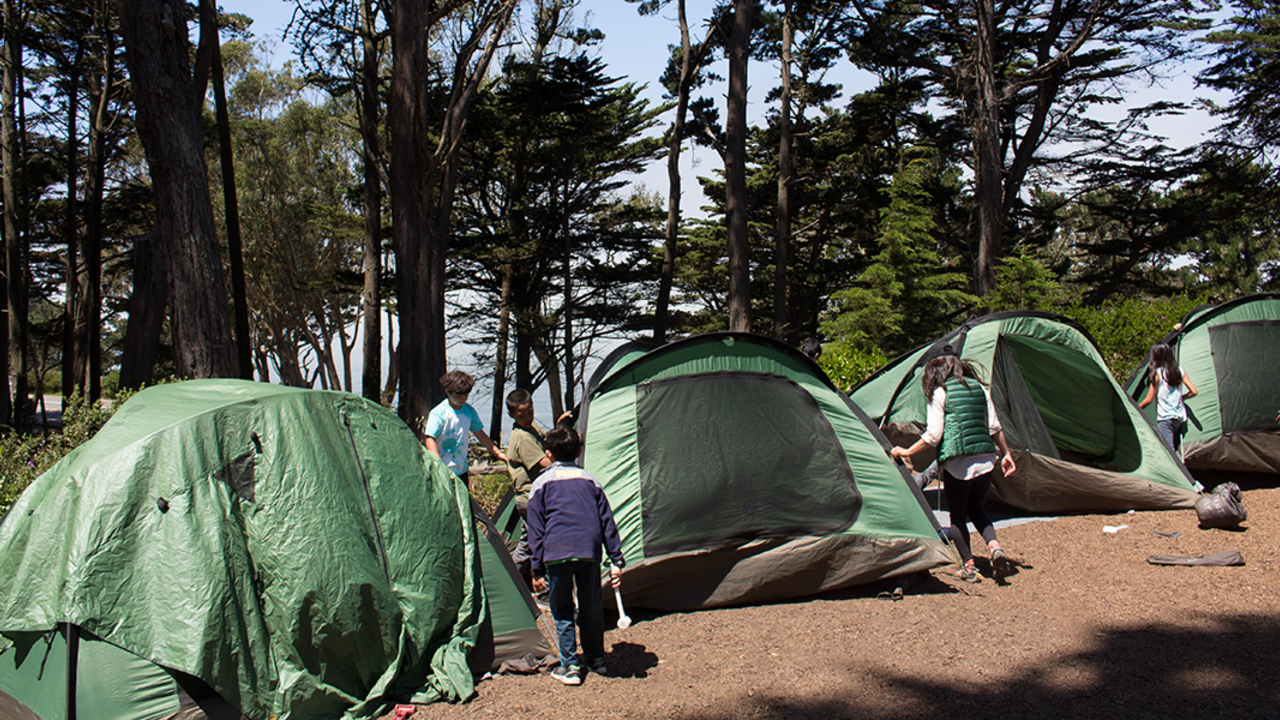 2019 Camping at the Presidio