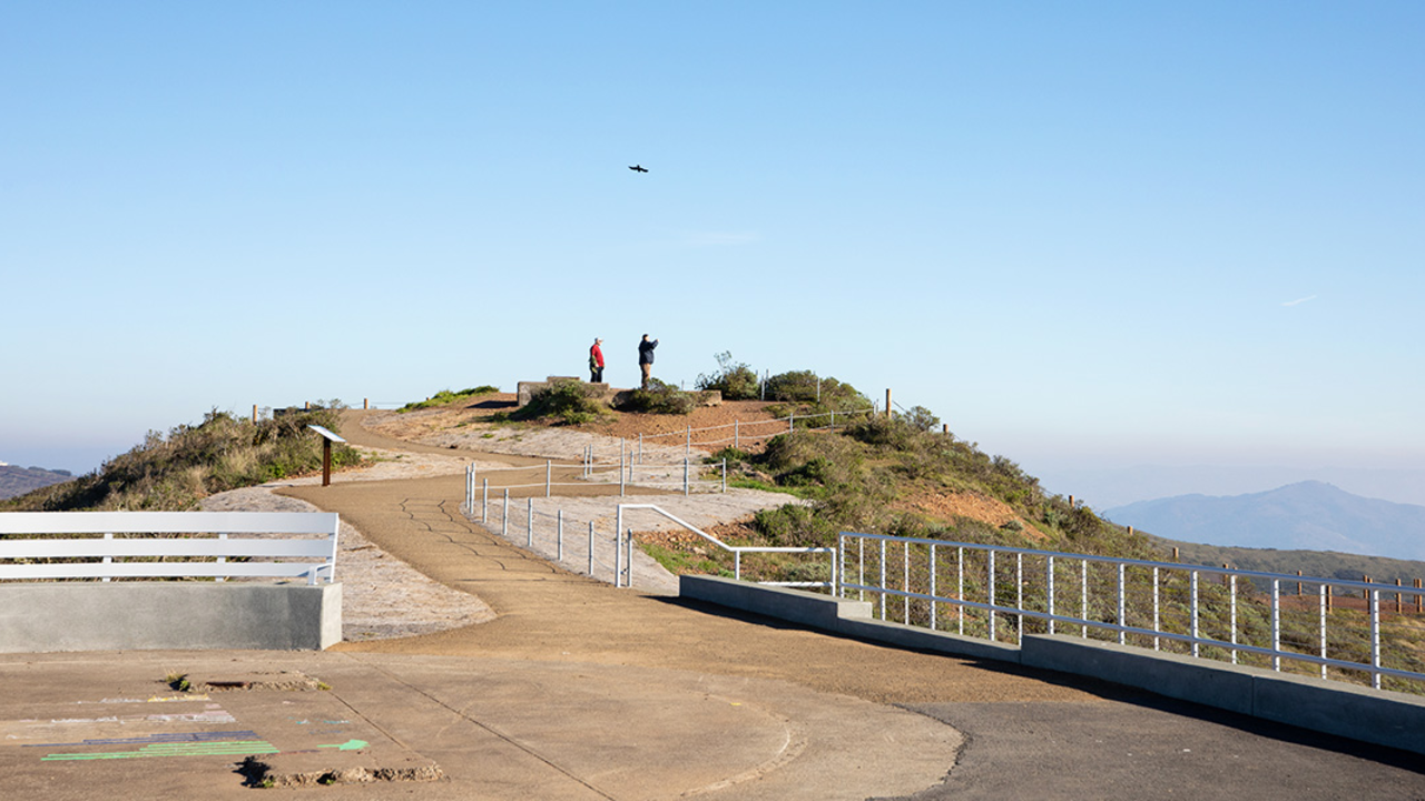 Hawk Hill in the Marin Headlands