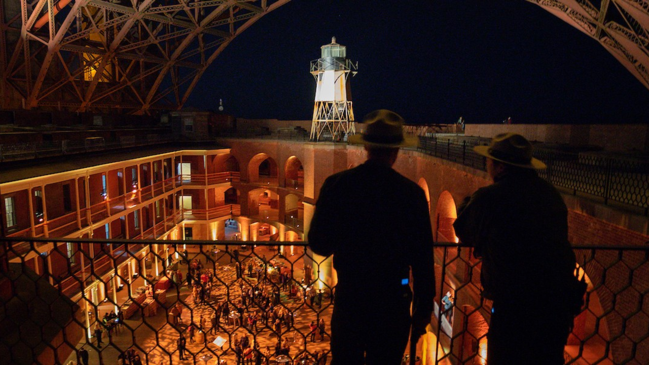 Donor event at Fort Point