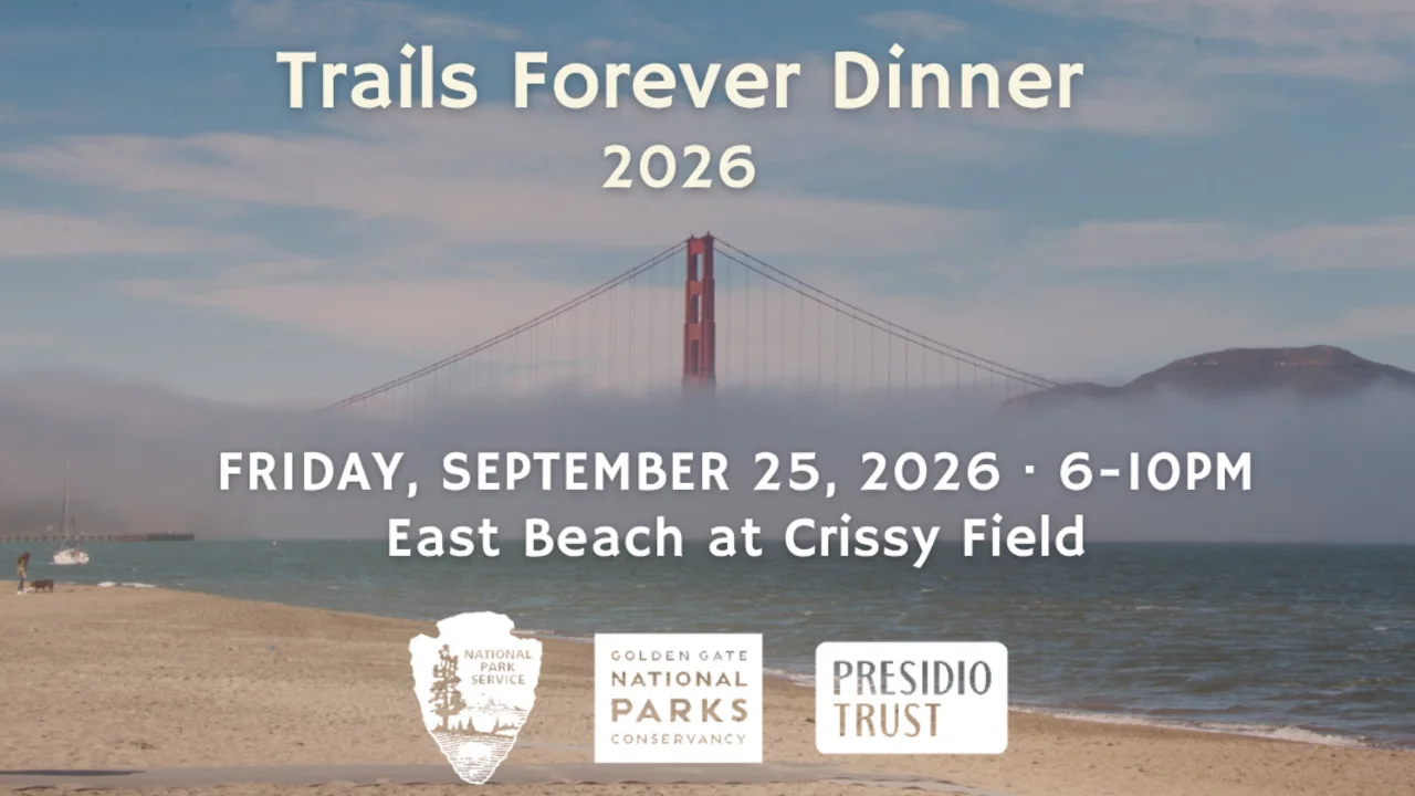 Trails Forever Dinner 2026 on East Beach at Crissy Field