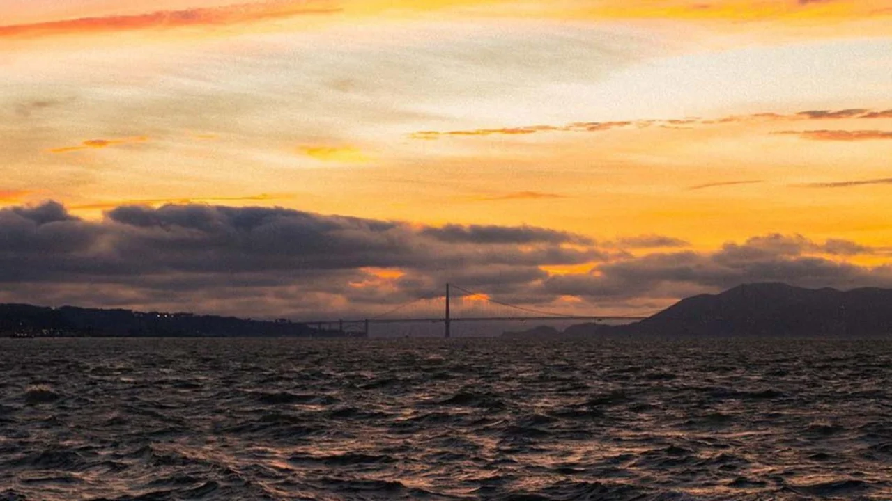 Golden Gate Bridge sunset